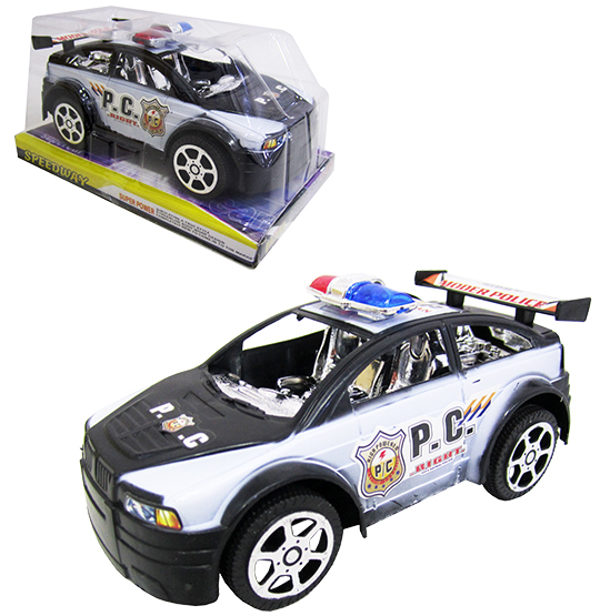 CARRO A FRICCAO POLICIA P.C RIGHT SPEEDWAY 